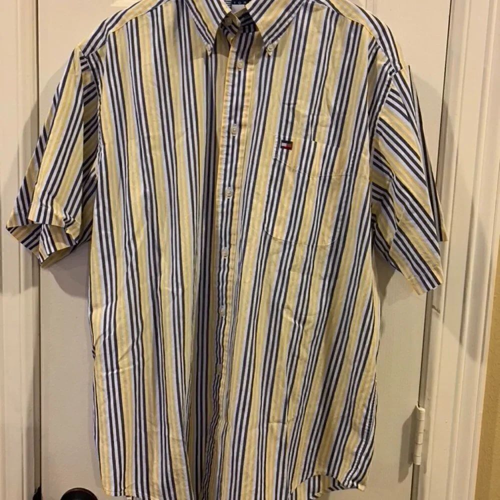 Tommy Hilfiger Short Sleeve Stripped Shirt